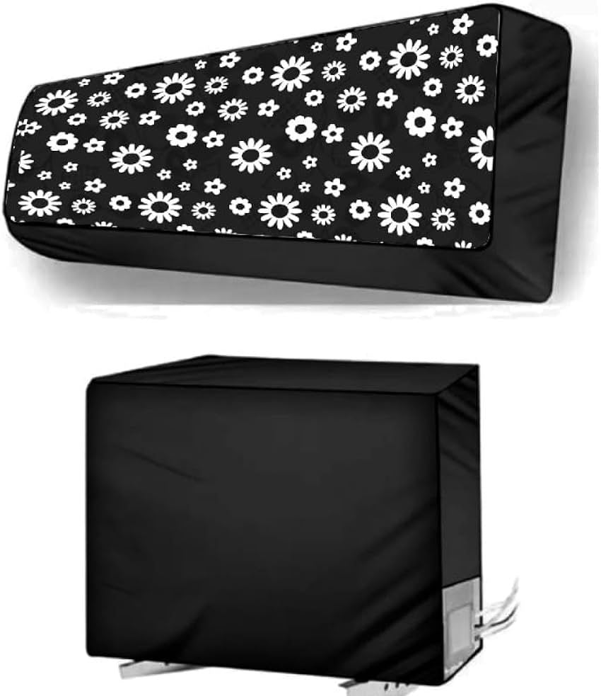 1/1.5 Ton Air Conditioner Waterproof Cover For Indoor And Outdoor, Adjustable Dust Proof AC Cover, Printed Quilted AC Cover 1/1.5 Ton Air Conditioner Waterproof Cover For Indoor And Outdoor, Adjustable Dust Proof AC Cover, Printed Quilted AC Cover